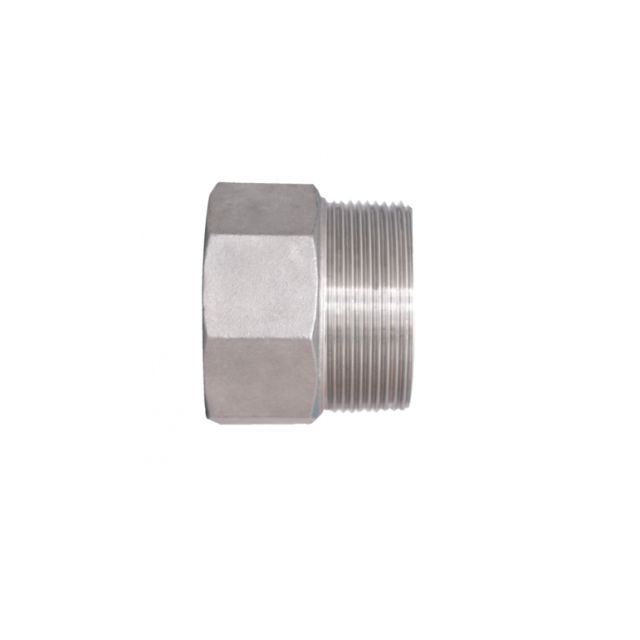 Adaptador de Rosca de NPT (M) a BSP (H) Forjado S-3000